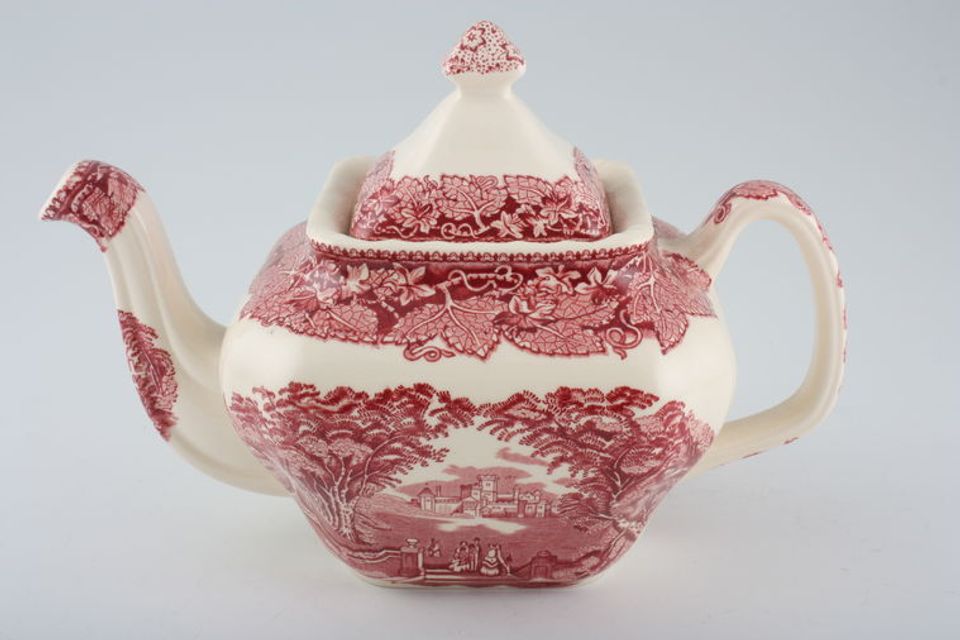 Masons Vista - Pink Teapot 1 1/4pt