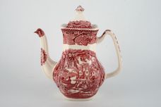Masons Vista - Pink Coffee Pot large thumb 1