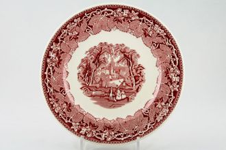 Sell Masons Vista - Pink Dinner Plate plain edge 10 3/4"