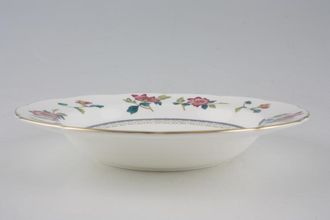 Sell Wedgwood Chinese Flowers Rimmed Bowl Gold Edge 8"