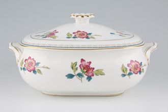 Wedgwood Chinese Flowers Vegetable Tureen with Lid