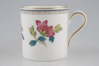Sell Wedgwood Chinese Flowers Coffee/Espresso Can Gold Edge 2 1/4" x 2 1/4"