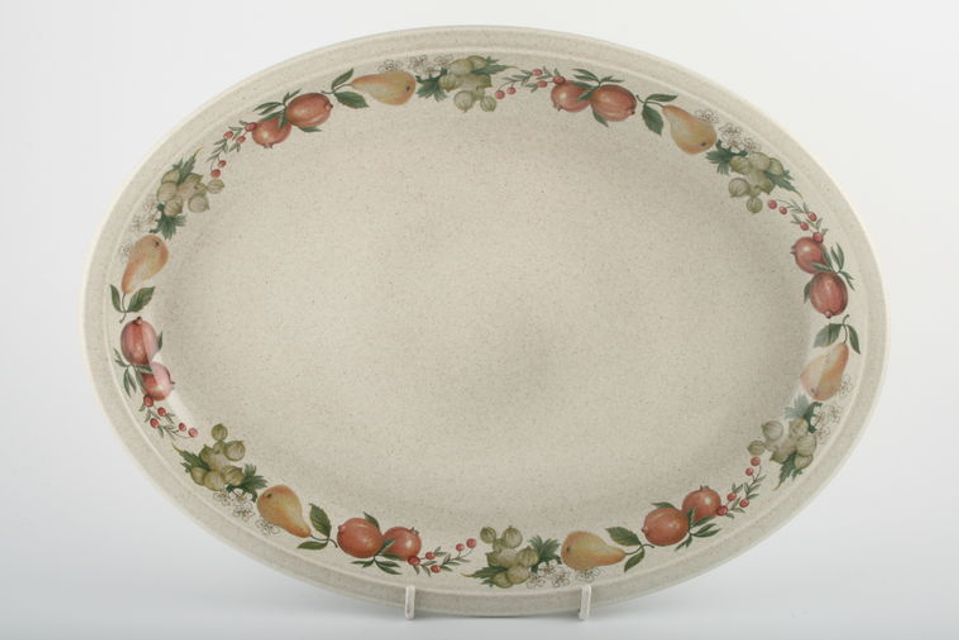 Wedgwood Quince Oval Platter 13 1/2"