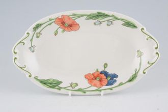 Sell Villeroy & Boch Amapola Sauce Boat Stand Same as Pickle Dish 9 1/2" x 5 5/8"