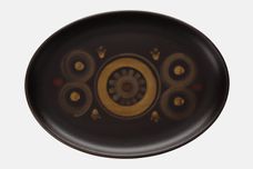 Denby Arabesque Oval Platter 12 1/2" thumb 1