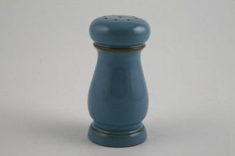 Denby Colonial Blue Pepper Pot tall 4"