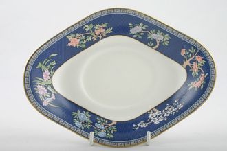 Wedgwood Blue Siam Sauce Boat Stand