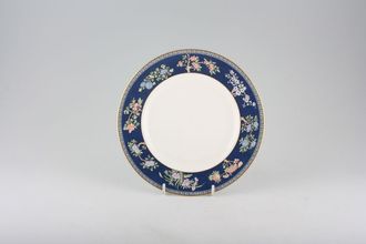 Wedgwood Blue Siam Tea / Side Plate Shades Vary Slightly 7"