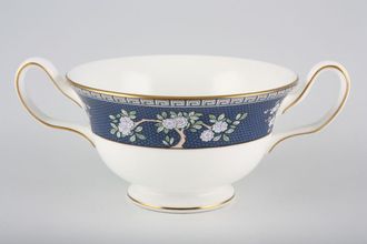 Sell Wedgwood Blue Siam Soup Cup 2 handles