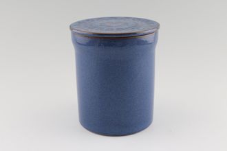 Denby Midnight Storage Jar + Lid with ceramic lid 5 1/2"
