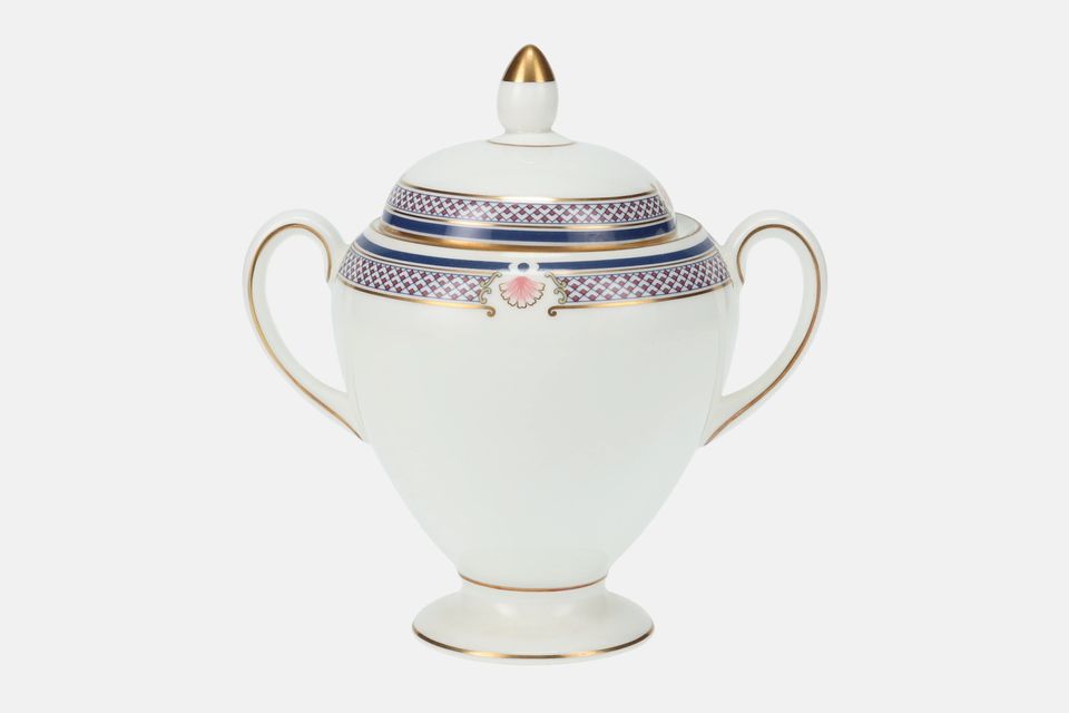 Wedgwood Waverley Sugar Bowl - Lidded (Tea) Tall