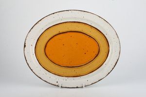 Midwinter Sun Oval Platter