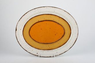 Midwinter Sun Oval Platter 12"