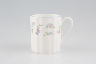 Royal Worcester Forget me not Coffee/Espresso Can 2" x 2 1/2"