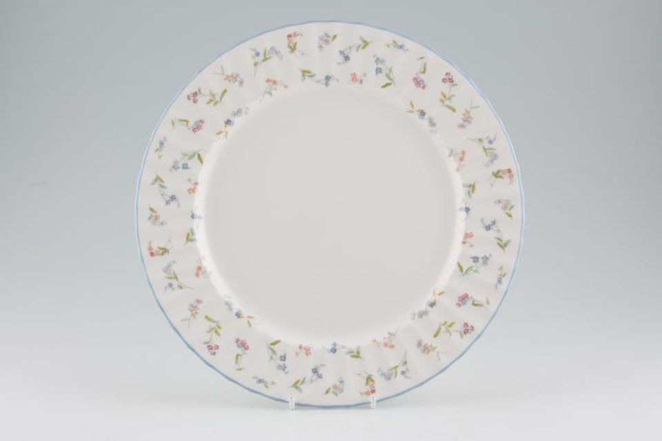 Royal Worcester Forget me not Dinner Plate 10 1/2"