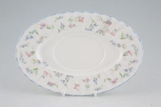 Royal Worcester Forget me not Sauce Boat Stand