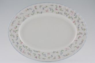 Sell Royal Worcester Forget me not Oval Platter 14"