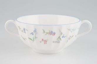 Sell Royal Worcester Forget me not Soup Cup 2 handles