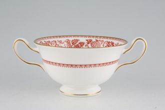 Wedgwood Red Damask Soup Cup