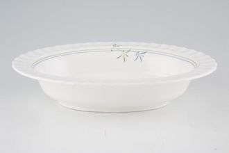 Sell Royal Worcester Green Bamboo Vegetable Dish (Open) 10 1/2"
