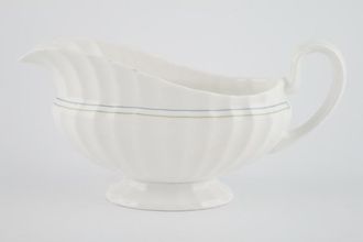 Royal Worcester Green Bamboo Sauce Boat