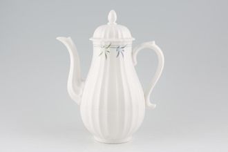 Royal Worcester Green Bamboo Coffee Pot 1 1/2pt