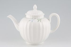 Royal Worcester Green Bamboo Teapot