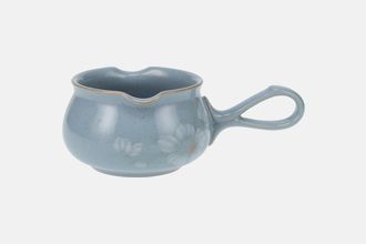 Denby Blue Dawn Sauce Boat 2 pourers, One looped handle
