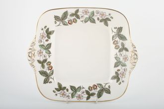 Sell Wedgwood Strawberry Hill Cake Plate square 10 3/4"