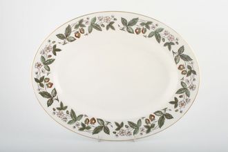 Wedgwood Strawberry Hill Oval Platter 15 1/4"