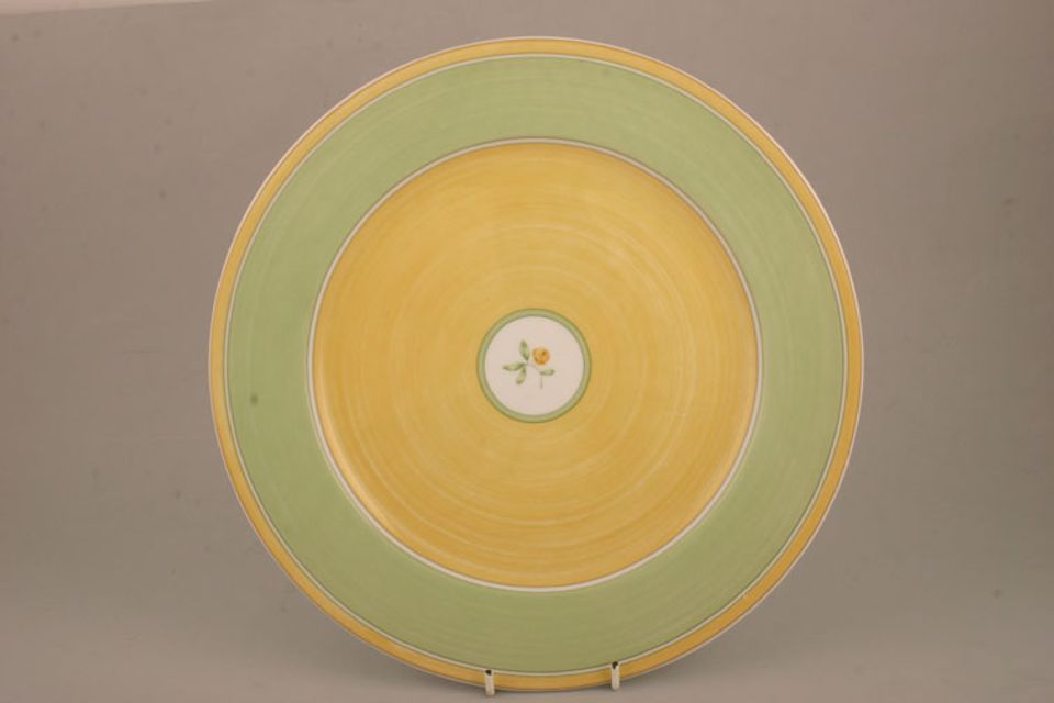 Marks & Spencer Yellow Rose - Home Series Platter Round 12"