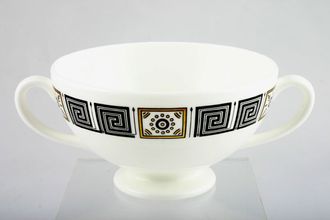 Wedgwood Asia - Black Soup Cup 2 Handles