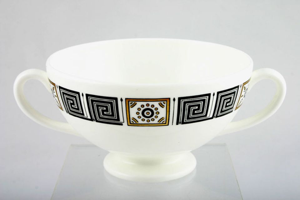 Wedgwood Asia - Black Soup Cup 2 Handles