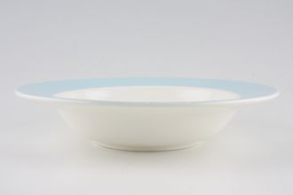 Marks & Spencer Spectrum - blue Rimmed Bowl rimmed soup/desert 8 1/4"