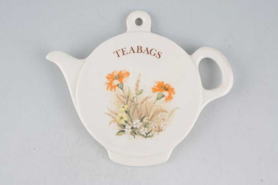 Marks & Spencer Field Flowers Tea Bag Tidy melamine