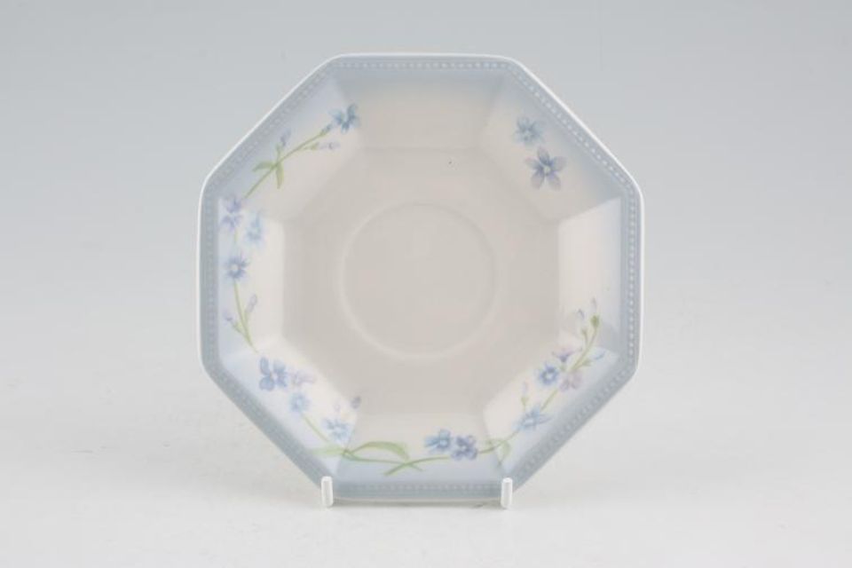 Marks & Spencer Blue Flowers Tea Saucer 5 1/2"