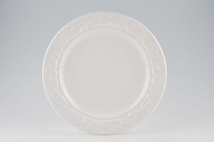 Marks & Spencer White Embossed Dinner Plate