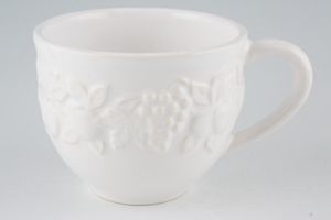 Marks & Spencer White Embossed Teacup