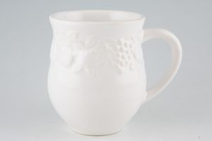 Marks & Spencer White Embossed Mug