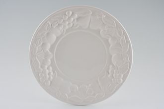Sell Marks & Spencer White Embossed Soup Tureen Stand Round 9 3/8"