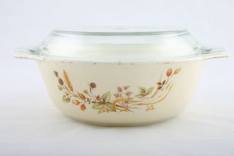 Marks & Spencer Harvest Casserole Dish + Lid Pyrex With Clear Lid 2pt