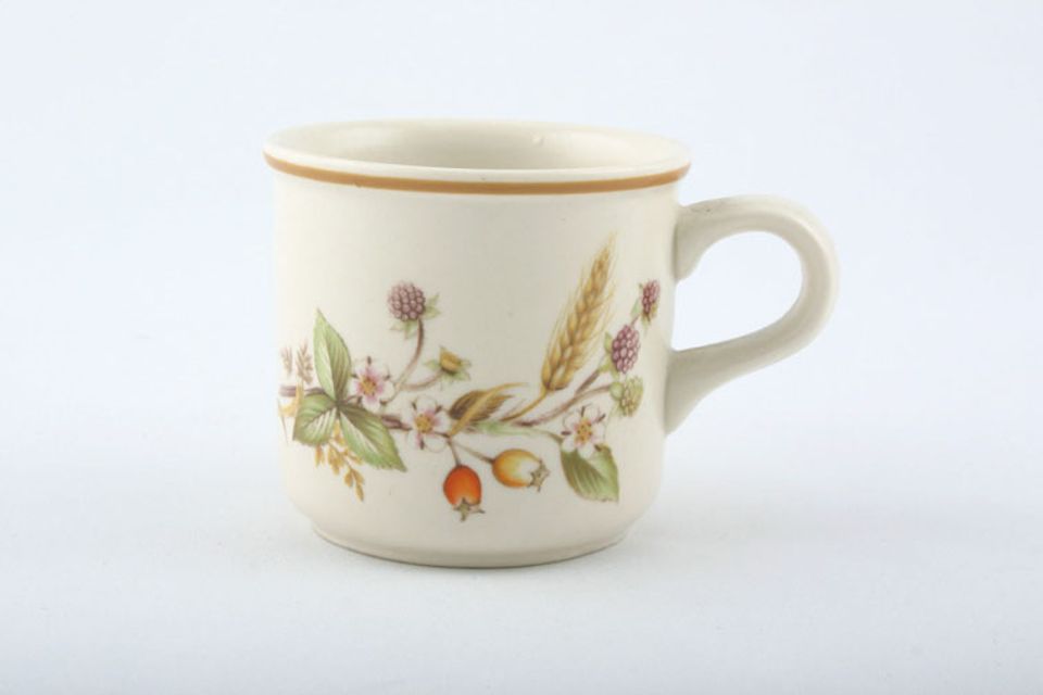 Marks & Spencer Harvest Coffee Cup 2 1/2" x 2 3/8"