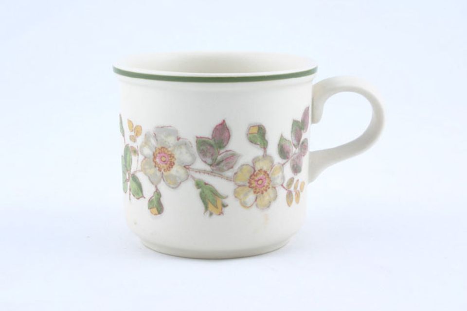 Marks & Spencer Autumn Leaves Teacup straight side (old style) 3 3/8" x 3"
