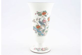 Sell Wedgwood Kutani Crane - Brown Edge Vase 3 3/4" x 7"