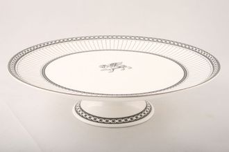 Wedgwood Contrasts Cake Plate Cake stand footed 10 3/4"
