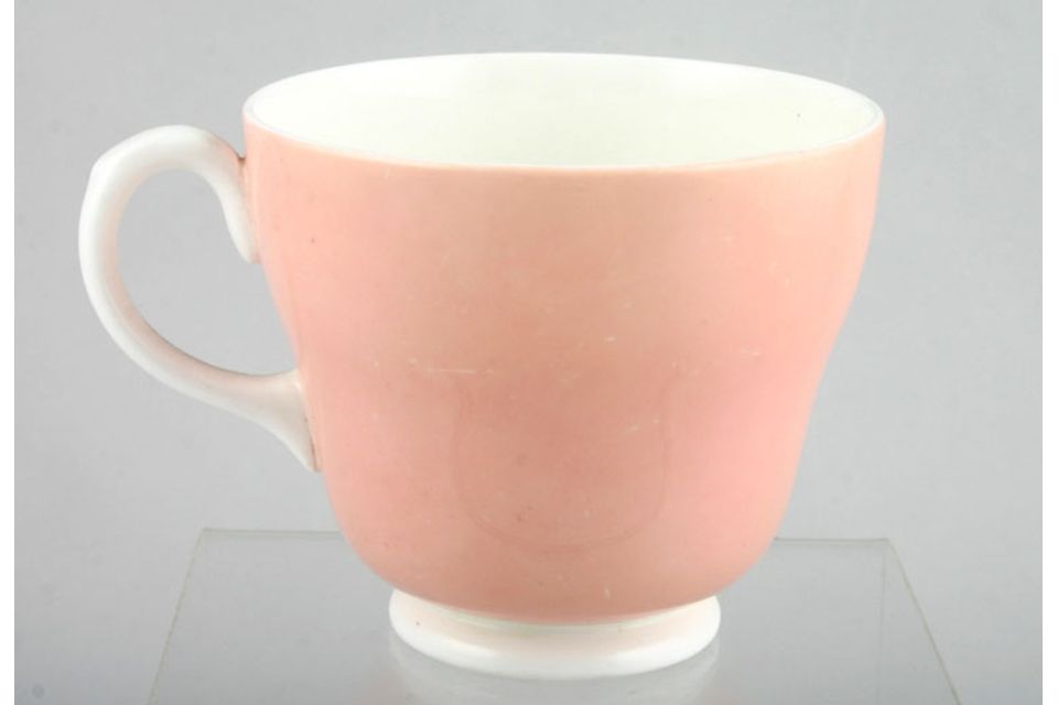 Wedgwood Pimpernel - Pink Teacup plain pink 3" x 2 3/4"