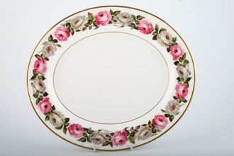 Sell Royal Worcester Royal Garden - Elgar Oval Platter 15 1/2"