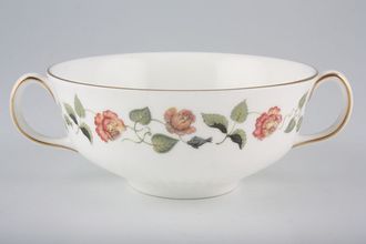 Wedgwood India Rose Soup Cup two handles