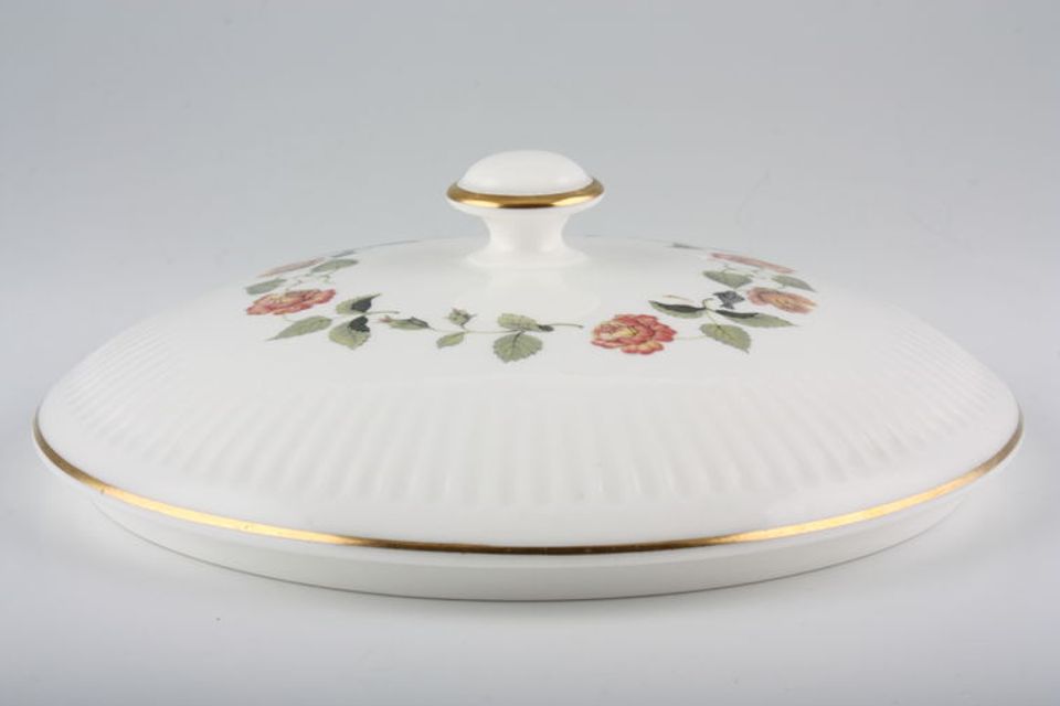 Wedgwood India Rose Vegetable Tureen Lid Only