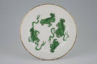 Wedgwood Chinese Tigers - Green Salad/Dessert Plate 8 1/4"